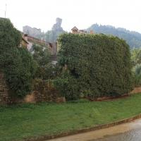 Rocca dei Conti Guidi, angolo caratteristico sul fiume Tramazzo