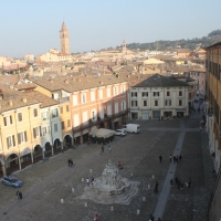 Piazza del popolo Cesena dall'alto - Samuele Gregori