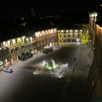Piazza del popolo di notte - Manu 58 - Cesena (FC)