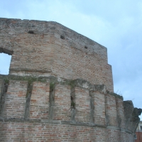 Particolare torre Porta Schiavonia