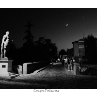 Ponte Consolare Romano e statua di Giulio Cesare- - Sergio bellavista