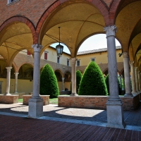 Forlì, Abbazia di San Mercuriale, chiostro - Ernesto Sguotti