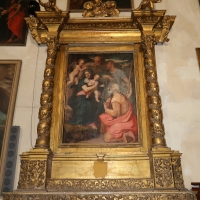 Francesco menzocchi, sacra famiglia coi ss. giacomo minore e filippo, 1547, 01 - Sailko - ForlÃ¬ (FC) 