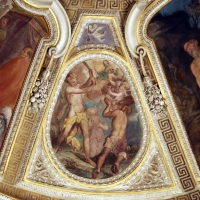 Livio Modigliani, soffitto della cappella di san mercuriale, storie di san girolamo, 1598 ca. 12 - Sailko - ForlÃ¬ (FC)