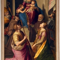 Michele bertucci, madonna col bambino e sette santi - Sailko - ForlÃ¬ (FC)