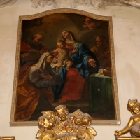 Forlì, san mercuriale, interno, cappella del ss. sacramento, sacra famiglia coi santi gioacchino e anna - Sailko
