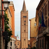 Forlì, san mercuriale, esterno, campanile del 1178-80 - Sailko
