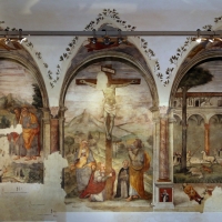 Girolamo Ugolini, crocifissione con santi, 1520 ca. 01 - Sailko - ForlÃ¬ (FC) 