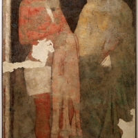 Scuola romagnola, santi bartolomeo apostolo e bernardo, 1390 ca., da s. mercuriale 01 - Sailko - ForlÃ¬ (FC)