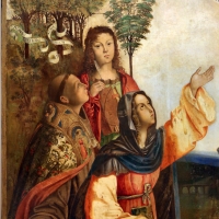 Francesco zaganelli da cotignola, concezione della vergine, 1513, da s. biagio in s. girolamo a forlÃ¬, 04 santi - Sailko - ForlÃ¬ (FC)