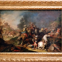 Nicola bertuzzi, scena di battaglia, 1750-70 ca. 01 - Sailko - ForlÃ¬ (FC)