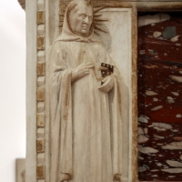 Sarcofago del beato giacomo salomoni, 1340 ca., da s. giacomo apostolo in san domenico, 08 tommaso d'aquino - Sailko - ForlÃ¬ (FC)