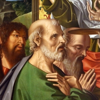 Marco palmezzano, comunione degli apostoli, 1506, dall'altare maggiore del duomo di forlÃ¬, 02 - Sailko - ForlÃ¬ (FC) 
