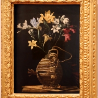 Maestro della fiasca di forlÃ¬, fiasca con fiori, 1625-30 ca. 02 - Sailko - ForlÃ¬ (FC)