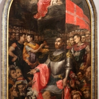 Livio modigliani, san valeriano predica ai soldati romani, suoi commilitoni, 1550-75 ca., dal duomo di forlÃ¬, 01 - Sailko - ForlÃ¬ (FC)