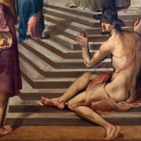 Gian francesco modigliani, presentazione di maria al tempio, 1590-1600 ca. 02 ignudo sulle scale - Sailko - ForlÃ¬ (FC)