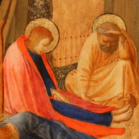 Beato angelico, nativitÃ  e preghiera nell'orto, 1440-50 ca., 09 - Sailko - ForlÃ¬ (FC)