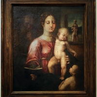 Francesco menzocchi, madonna col bambino e san giovannino - Sailko