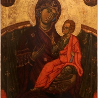 Suola di giunta pisano, madonna col bambino, 1255-60 ca., dalla congr. della caritÃ  a forlÃ¬ - Sailko - ForlÃ¬ (FC)