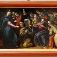 Gian francesco modigliani, storie eucaristiche, 1600-10 ca, dal duomo di forlÃ¬, cristo comunica gli apostoli - Sailko - ForlÃ¬ (FC)