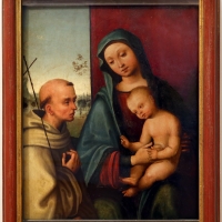 Lorenzo costa, madonna col bambino e san francesco - Sailko - ForlÃ¬ (FC)