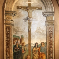 Marco palmezzano, crocifissione e santi, 1492, da s.m. della ripa a forlÃ¬, 01 - Sailko - ForlÃ¬ (FC) 