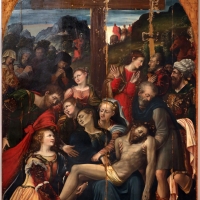 Giulio avezuti detto il ponteghino, deposizione dalla croce, 1525-50 ca., da s. filippo neri a forlì 01 - Sailko