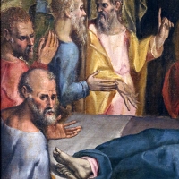 Gian francesco modigliani, morte della vergine, 1590-1600 ca. 02 apostoli