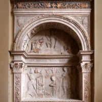 Tommaso fiamberti, monumento funebre di luffo numai, con rilievi di giovanni ricci, 1502-09, 02 - Sailko - ForlÃ¬ (FC)