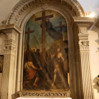 Scuola toscana o romagnola, scena miracolosa, xviii secolo 01 - Sailko - Galeata (FC)
