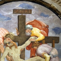 Scuola del vasari, deposizione dalla croce, 1550-1600 ca. 05 - Sailko - Galeata (FC) 
