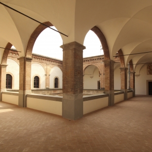 Portico superiore interno Palazzo Pretorio - Battistini