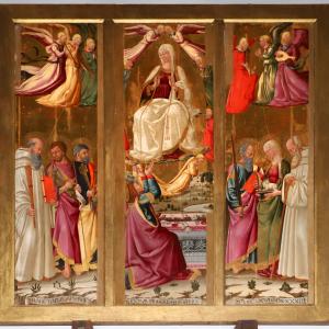 Neri di bicci, assunzione di maria e santi, 1468, 01 foto di Sailko