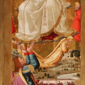 Neri di bicci, assunzione di maria e santi, 1468, 04 - Sailko