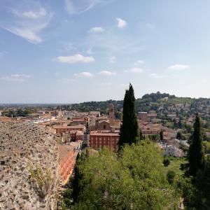 Vista dalla Rocca Malatestiana sull'Abbazia del Monte - Chiara Bartolini