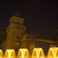 Fontane di luce in piazza castello - Nicola Bisi