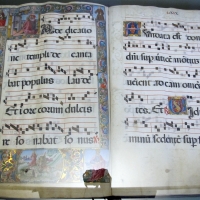 Jacopo filippo argenta e fra evangelista da reggio, antifonario XII, 1493, 01