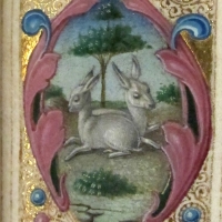 Martino da modena e fra evangelista da reggio, antifonario VII, 1486, 03,1