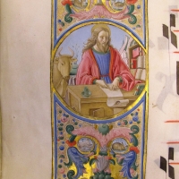 Jacopo filippo argenta e fra evangelista da reggio, antifonario XII, 1493, 10 - Sailko