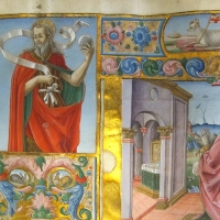 Jacopo filippo argenta e fra evangelista da reggio, antifonario XII, 1493, 02 - Sailko