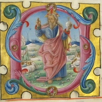 Jacopo filippo argenta e collaboratore, antifonario XIX, 1501, 02,1
