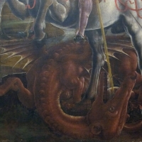 Cosmè tura, ante dell'organo del duomo di ferrara, 1469, 10 - Sailko