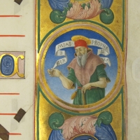 Jacopo filippo argenta e fra evangelista da reggio, antifonario IV, post 1485, 08 - Sailko