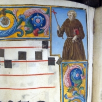 Jacopo filippo argenta e fra evangelista da reggio, antifonario XII, 1493, 05 - Sailko