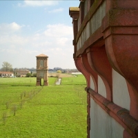 Delizia del Verginese la torre colombia dal tetto della Delizia primavera 2005 - Marco Musmeci