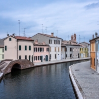 Panoramica del centro storico di Comacchio - Vanni Lazzari