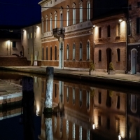 Palazzo Bellini in Notturna - Vanni Lazzari