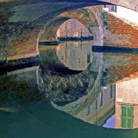Emilia-Romagna Fe Comacchio Ponte degli sbirri
