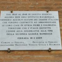 Targa palazzo Pendaglia Ferrara
