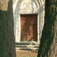 Pieve di San Giorgio, portale - Samaritani